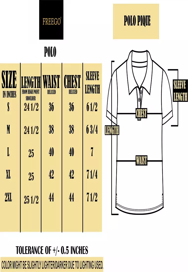 Pique Short Sleeve Polo