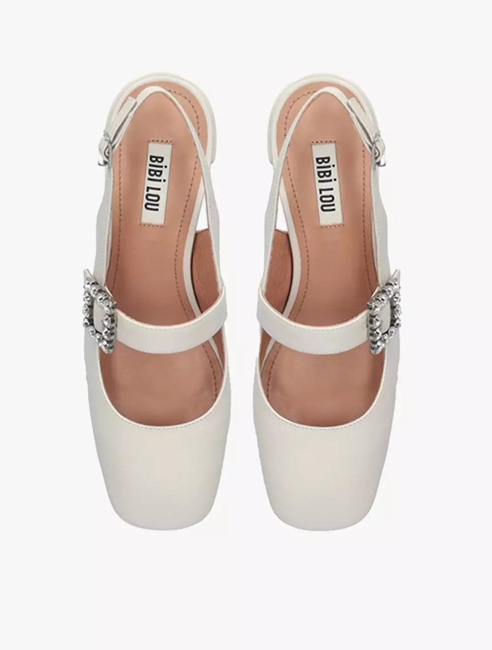 Bibi Lou Adina 657Z10VK Ballerina Pump - White