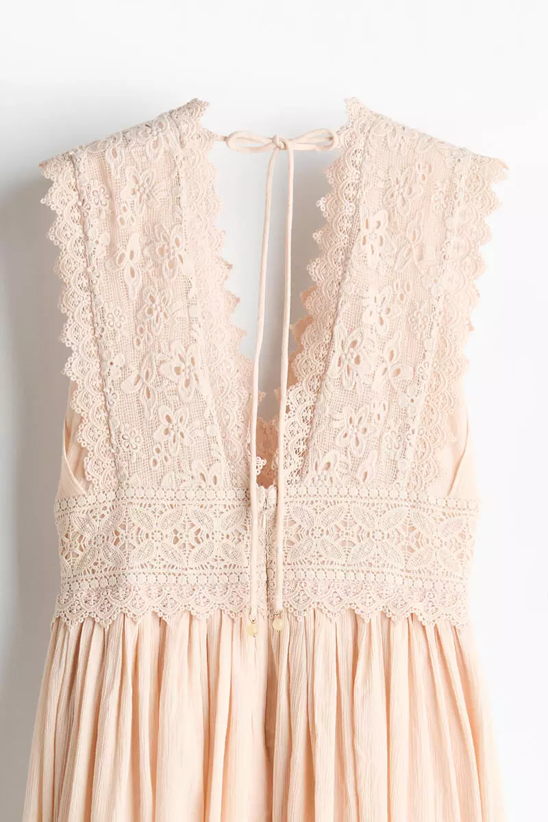 laser cut lace dress Elliot Laser Cut Lace Dress main image 1