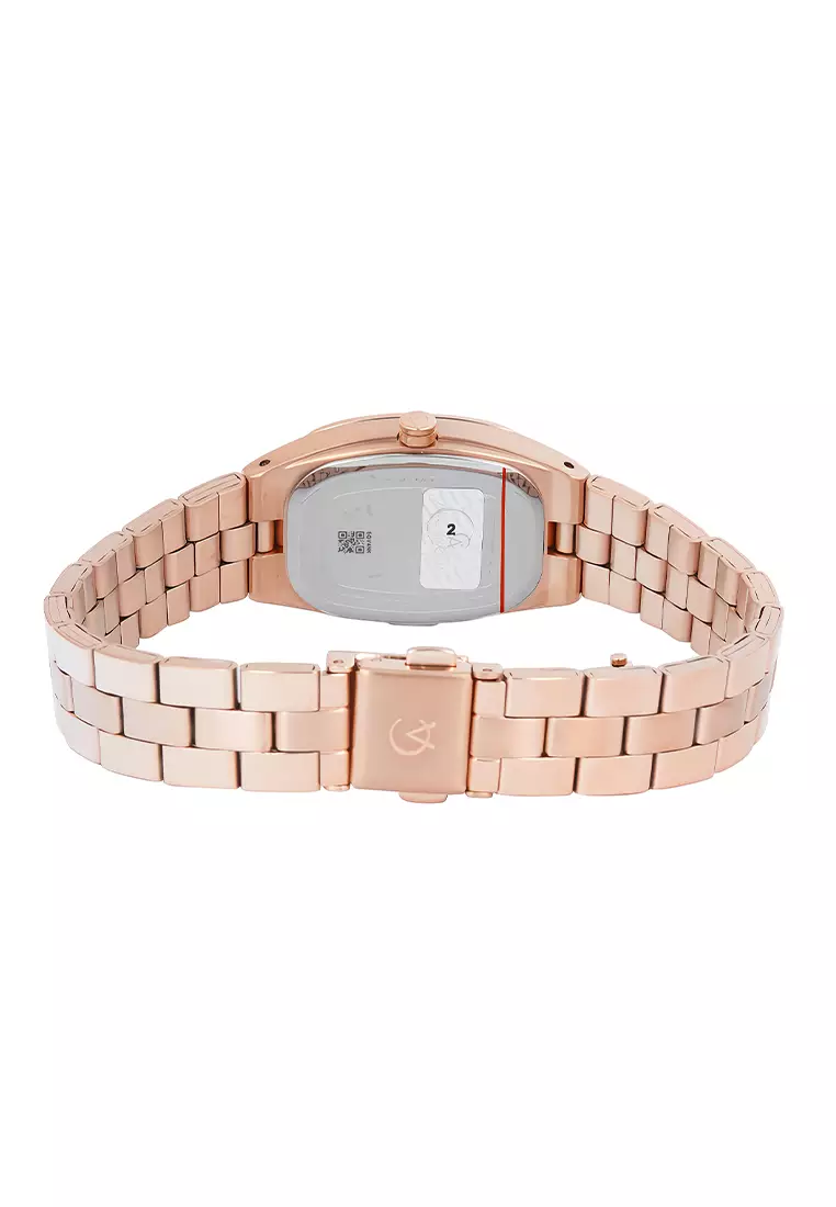 Alexandre Christie Passion - Jam Tangan Analog Wanita - Rosegold Stainless Steel - 2B53LDBRGLN
