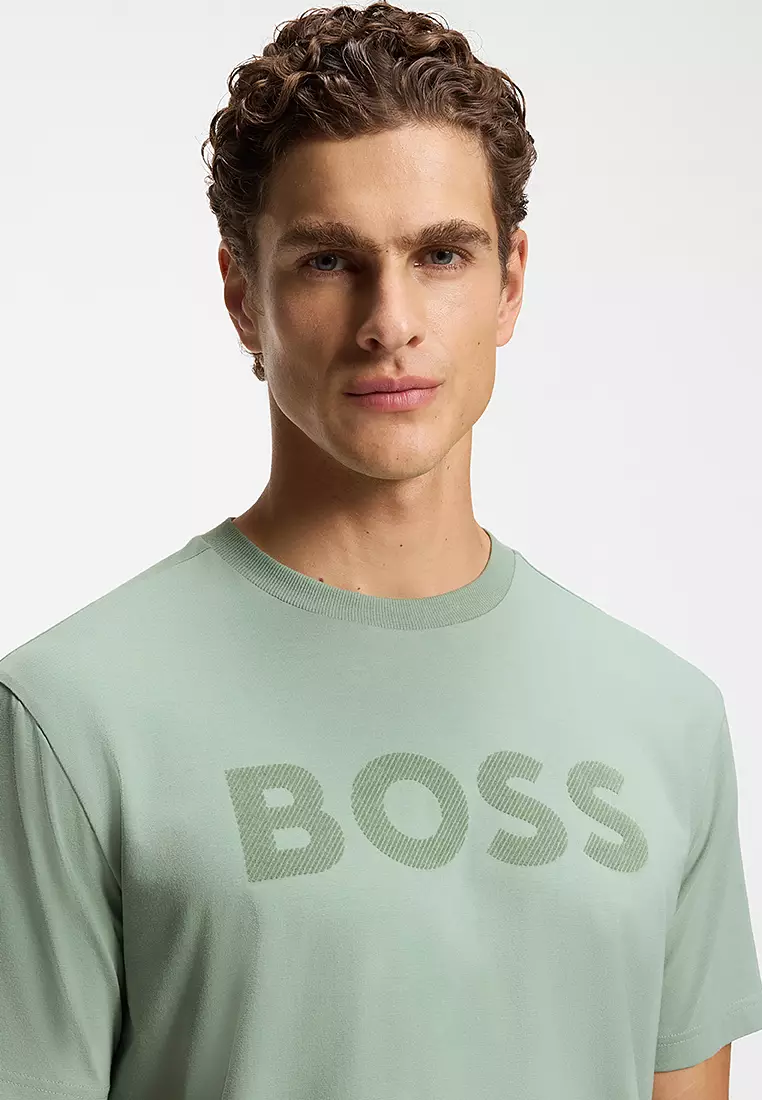 Tonal Logo T-Shirt - BOSS Green