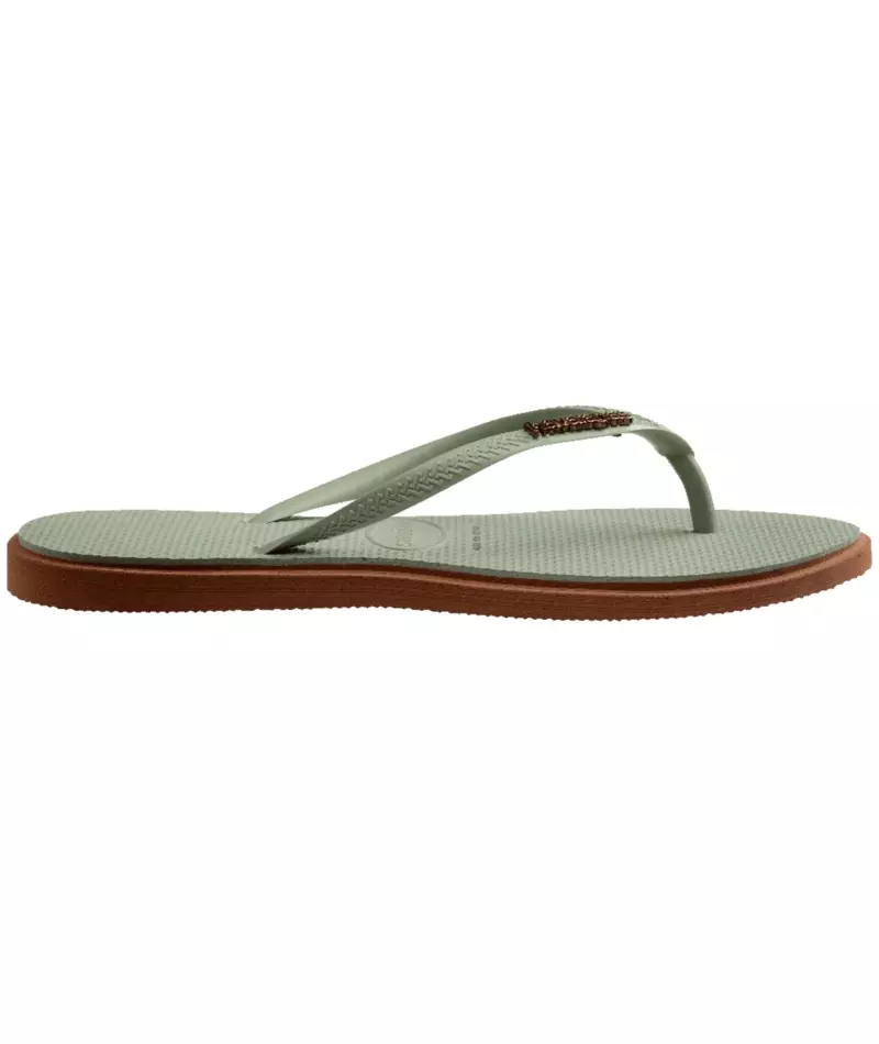 Havaianas 1797 - Slim Point Smoke Green - Sandal Wanita
