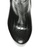 London Rag black Croc High Block Heeled Chunky Ankle Boots in Black 2AD92SHB2C6EC4GS_4