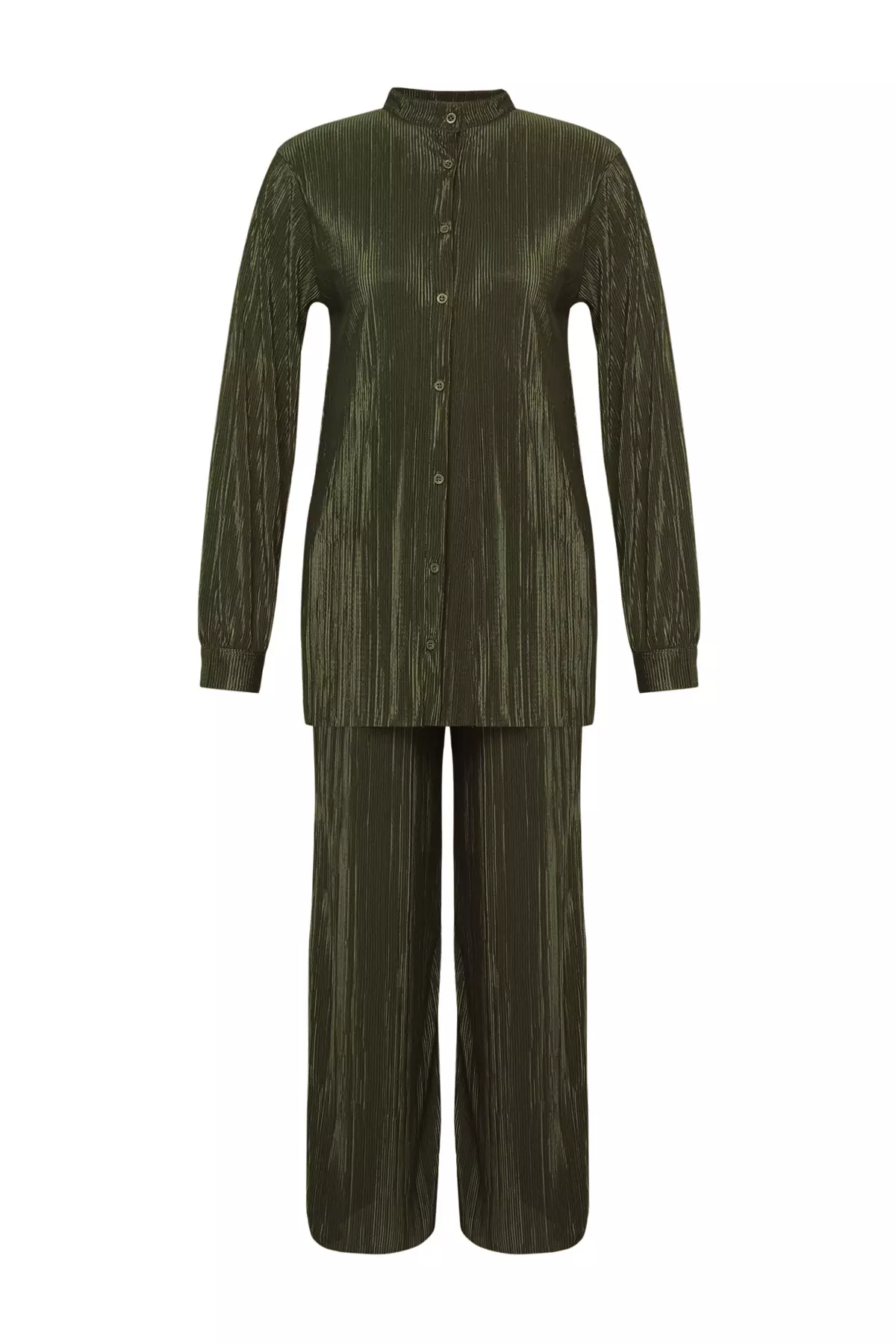 MODEST Pleated Knitted Bottom-Top Set