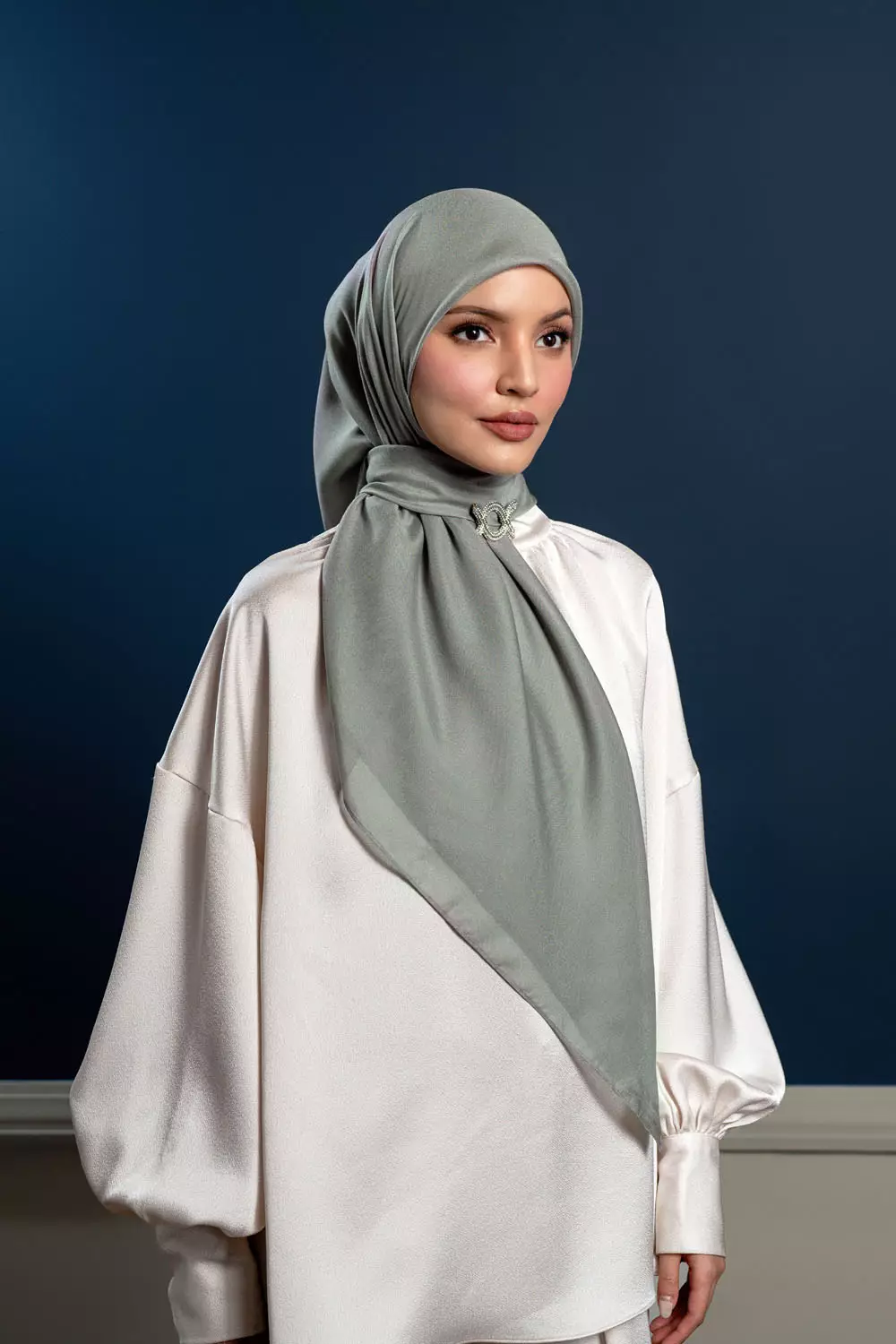 Klamby - Nima Scarf Calm Steel