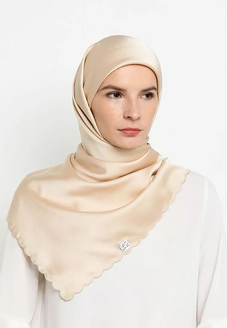 Buy UMMA Sulam NiqaÃ¢Â Square Scarf 2025 Online ZALORA