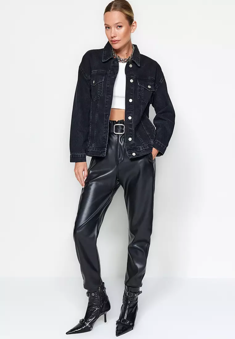 Long Sleeves Trucker Denim Jacket