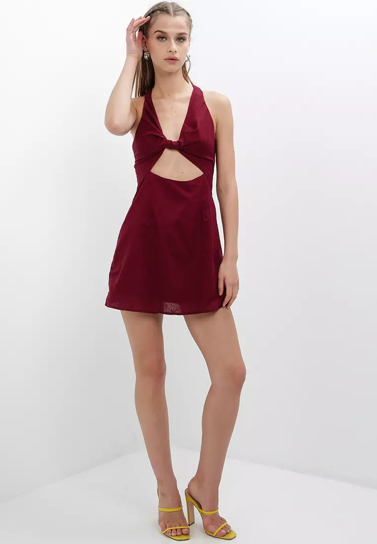 Rosemarie Linen Mini Dress