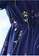 Halo navy Floral Printed Chiffon Dress 61459AA7B72186GS_8