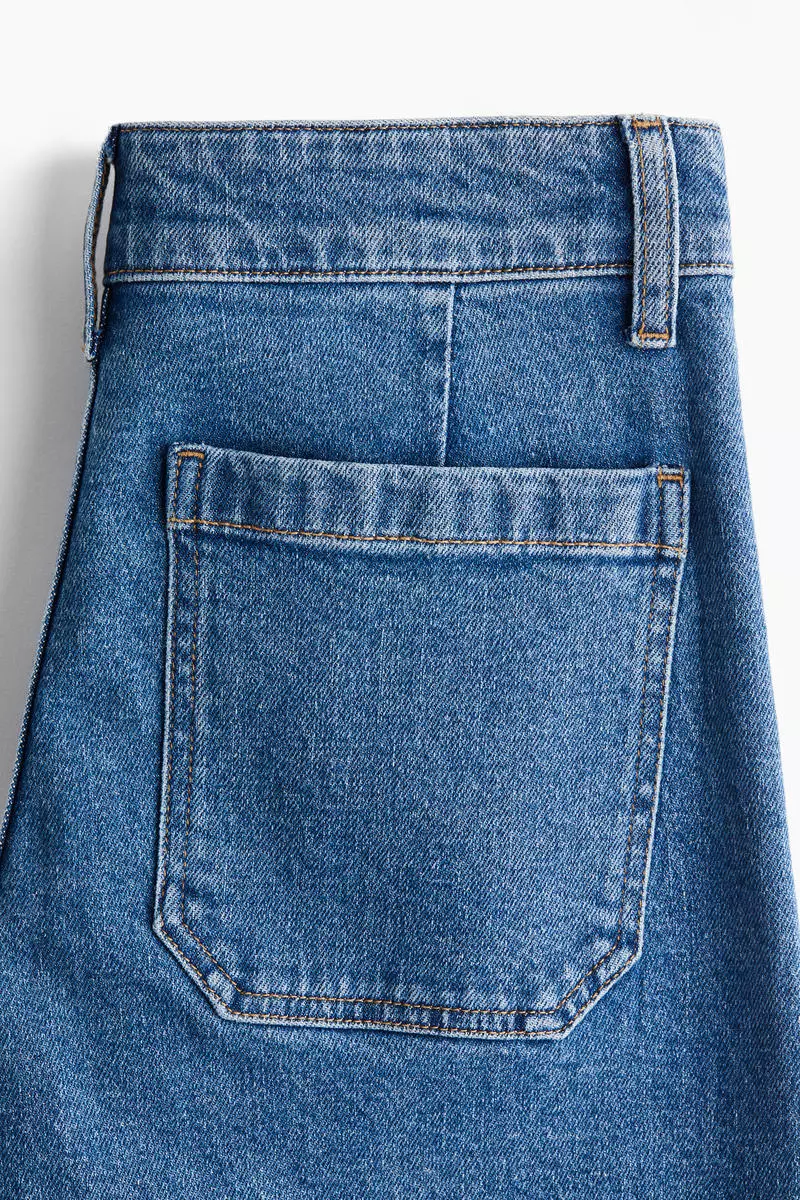 Wide High Jeans
