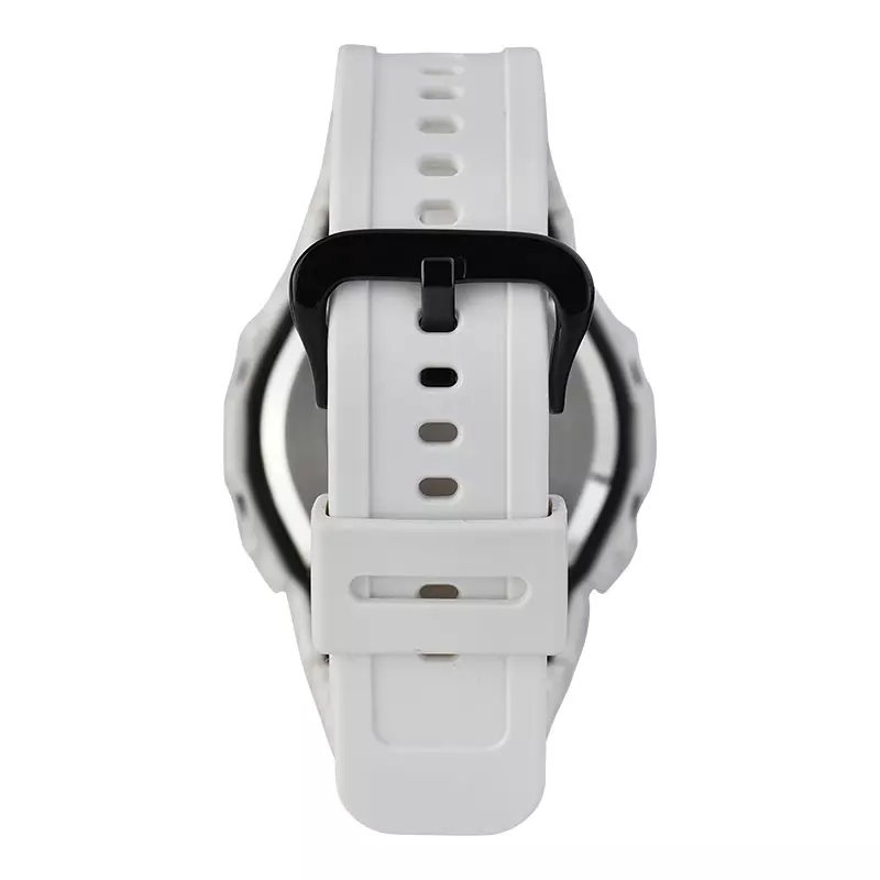Jam Tangan Pria Casio G-Shock DW-H5600-7DR Smartwatch G-Squad Heart Monitor Digital Dial White Resin Band