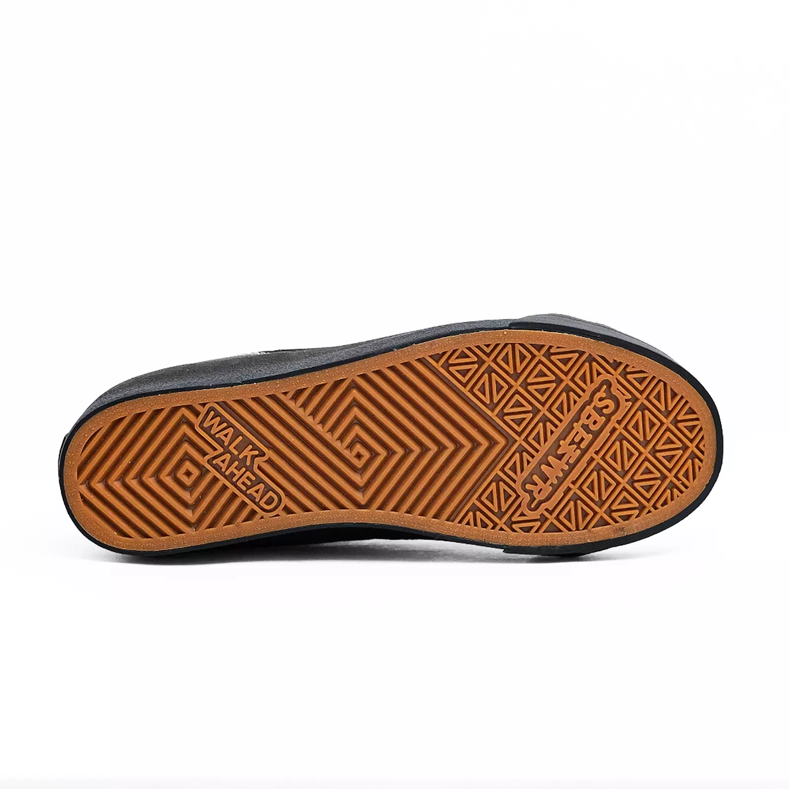 SABA  Slip on Paisley Gold All Black - Sepatu Sneakers Casual Pria Wanita