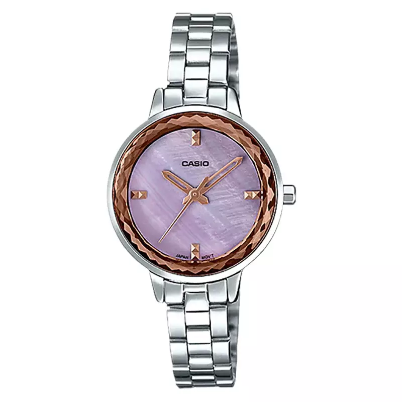 Jual Casio Jam Tangan Wanita Casio General LTP-E162D-4ADF Ladies Purple ...