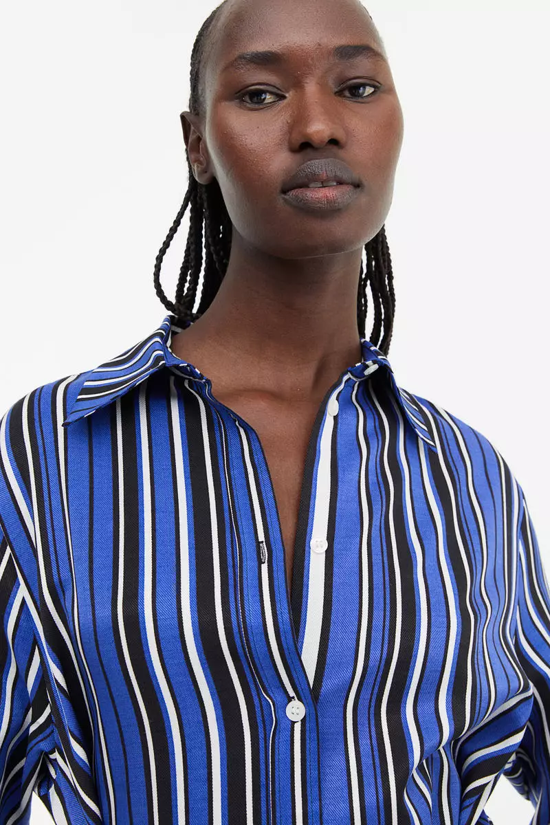 Tie-detail shirt dress