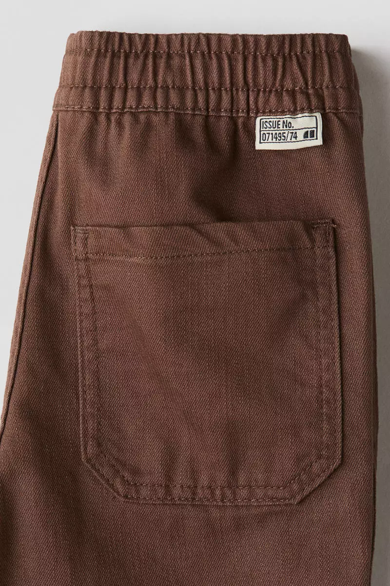 Cotton twill trousers