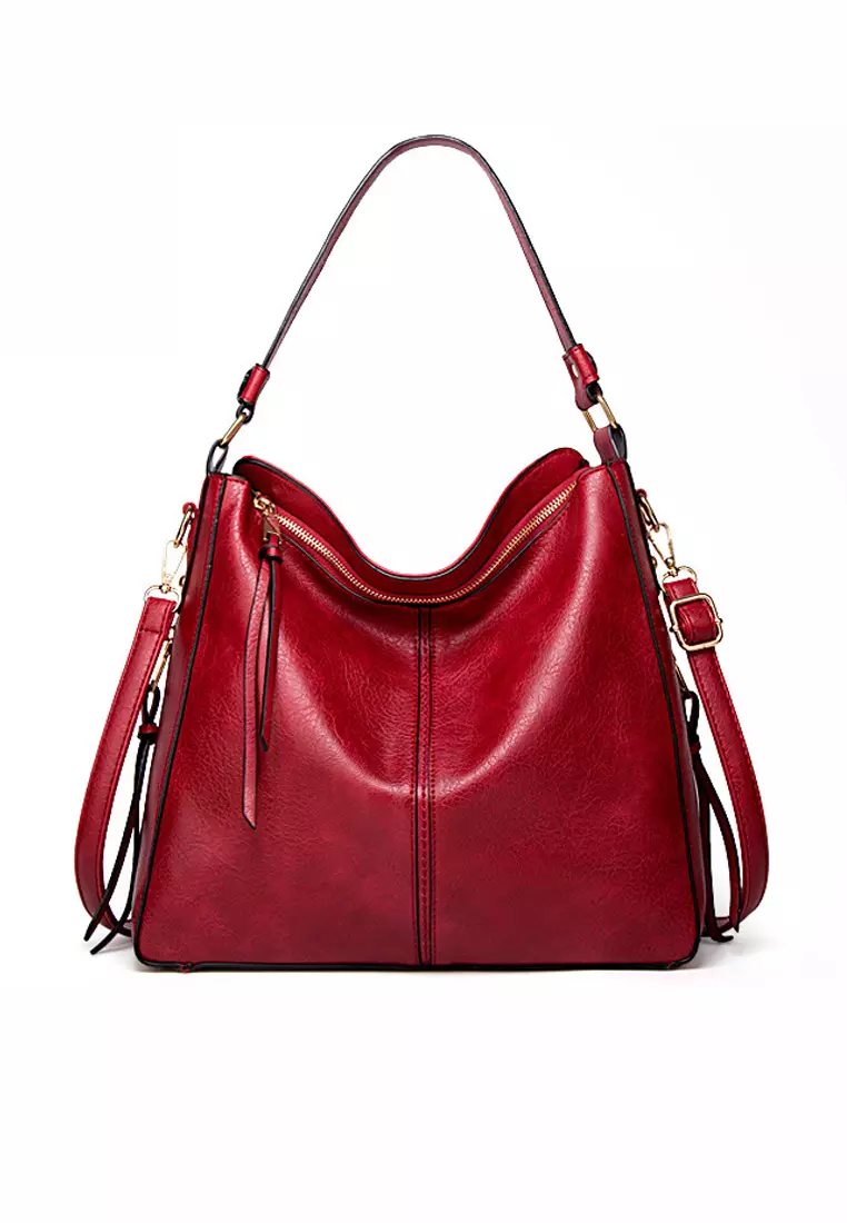 Stylish Faux Leather Tote Bag DP252