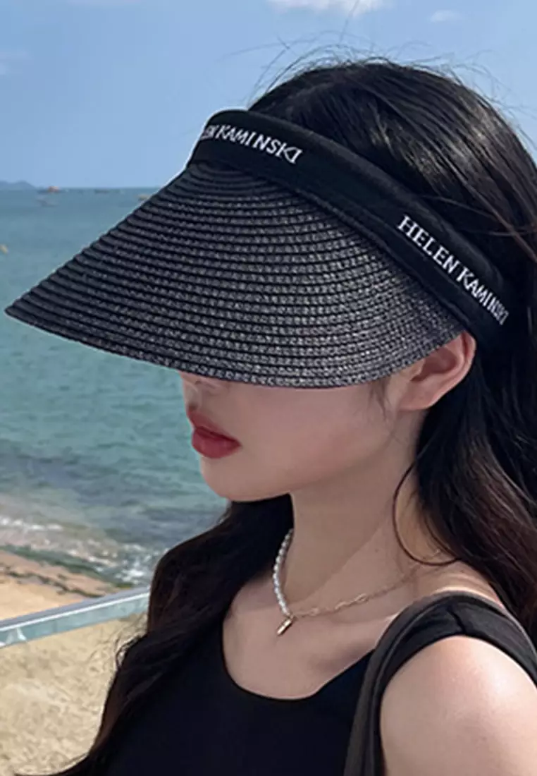 Versatile Sunscreen Sunshade Straw Hat A22062401BK