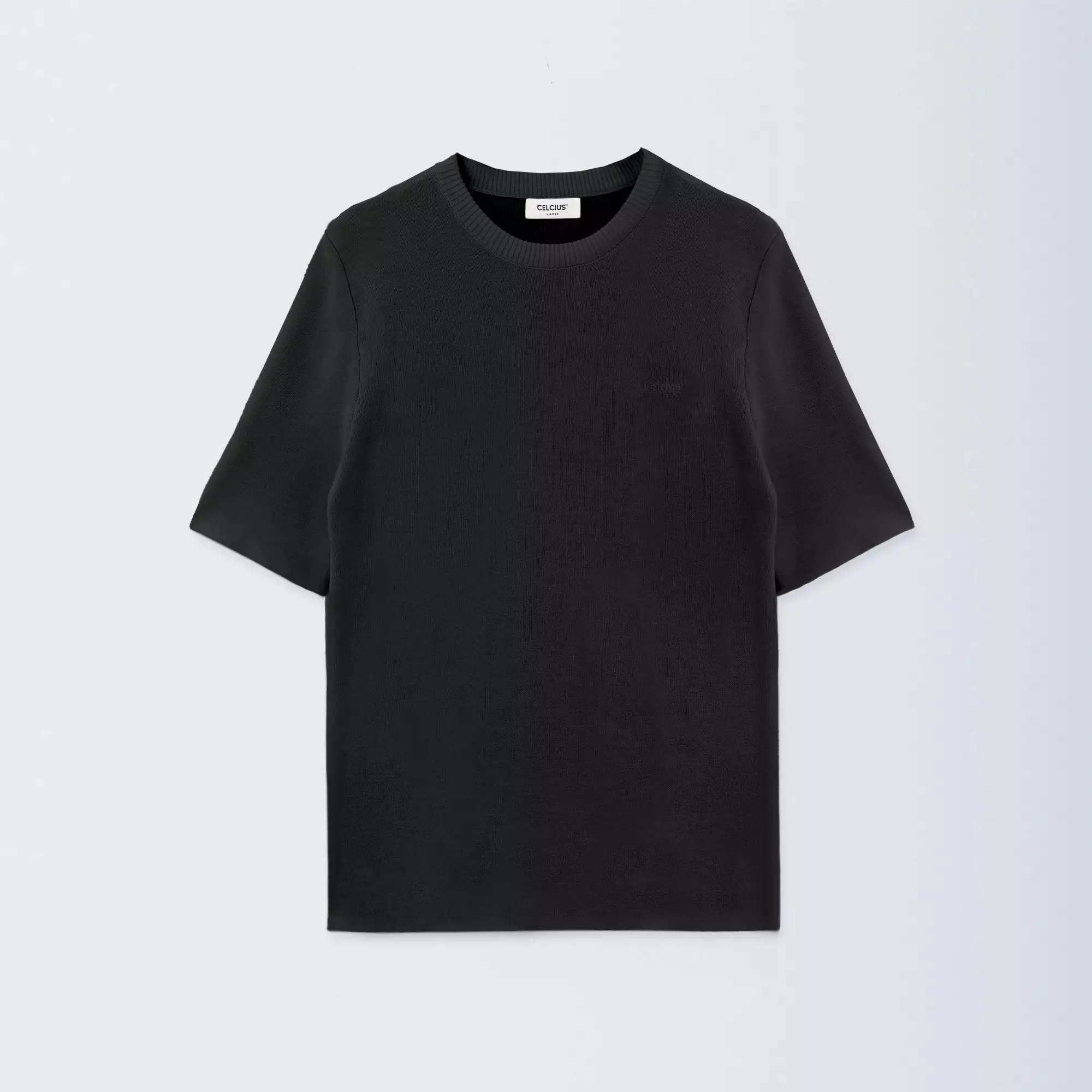 CELICUS Flat Knit T-Shirt I31000377C Hitam
