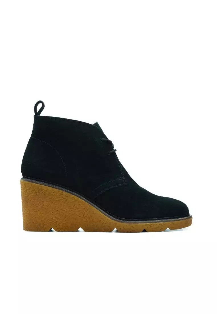 Wedge desert hotsell boots womens