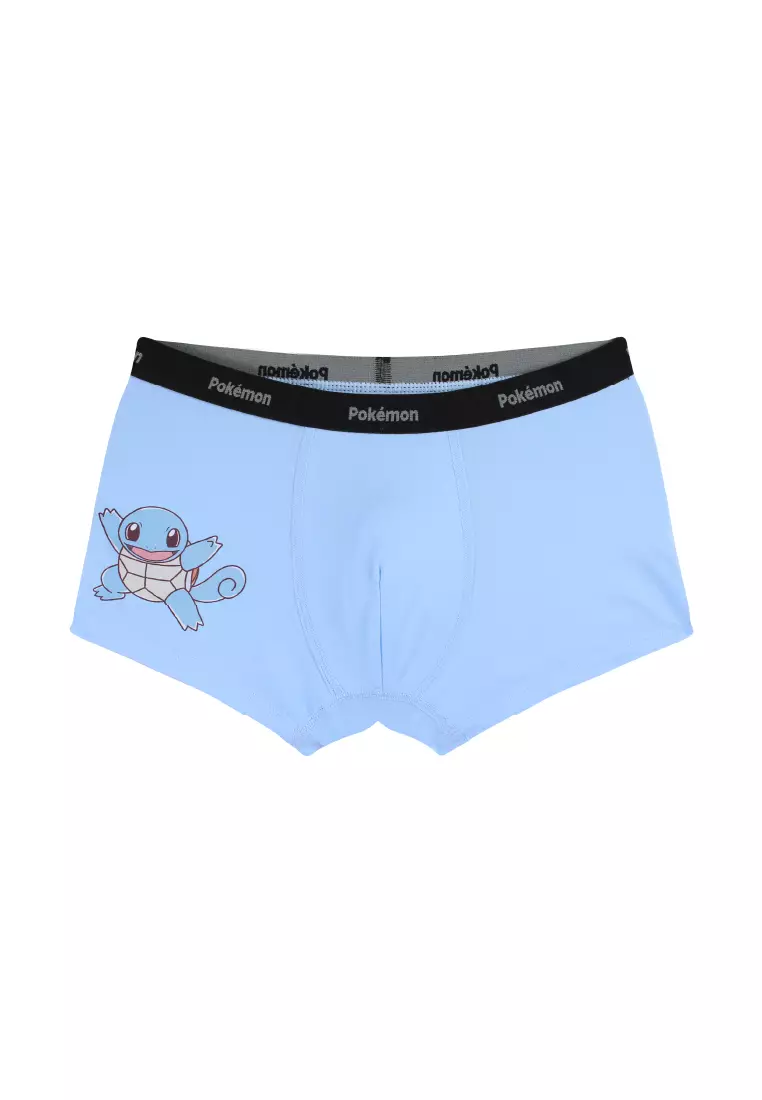 Pokemon Boys’ Antimicrobial Cotton Boxer Brief 3 pieces in a pack PKBBBG532