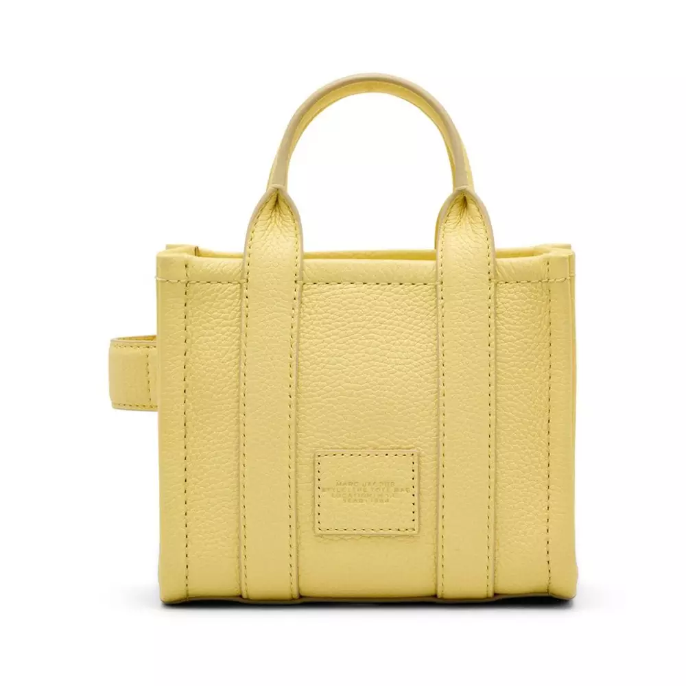 [6.6UNCANG HARGA] The Leather Mini Tote Bag Custard