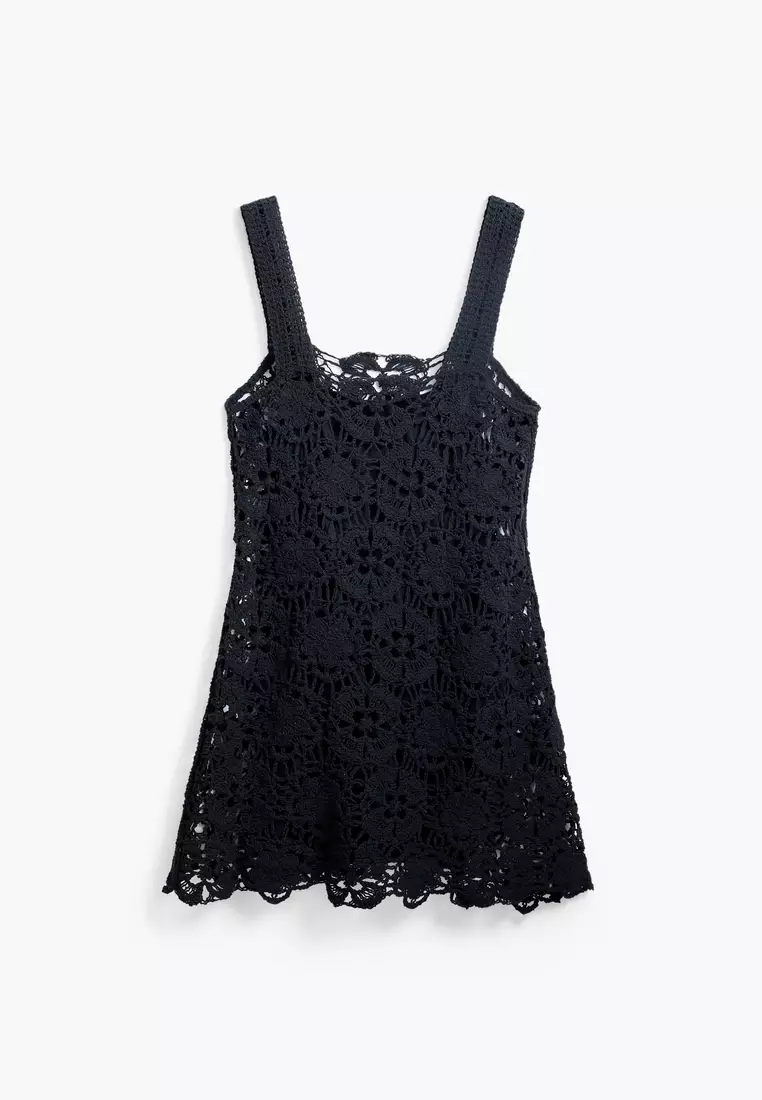 Buy Desigual Mini crochet dress 2026 Online | ZALORA Philippines