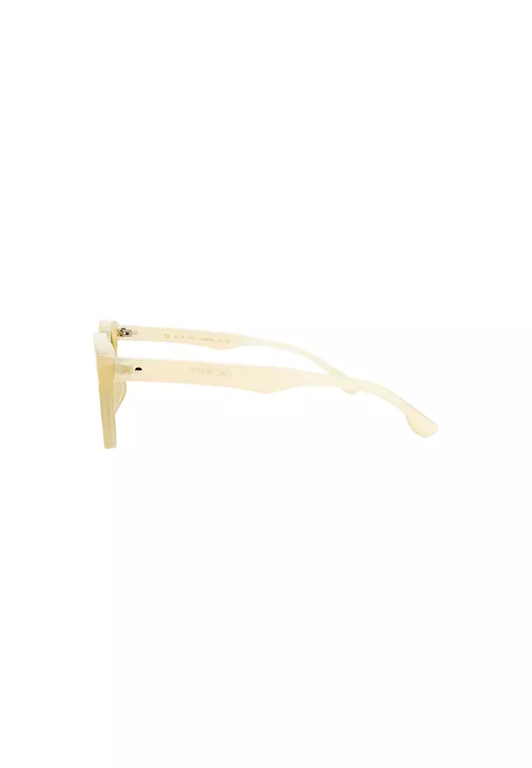 Amber Unisex UV400 Sunglasses - Fashionable Everyday Wear - Olive