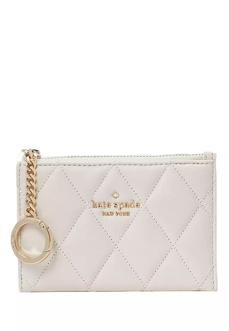 Kate Spade Madison Saffiano Leather KC591 Mini Wallet With Chain