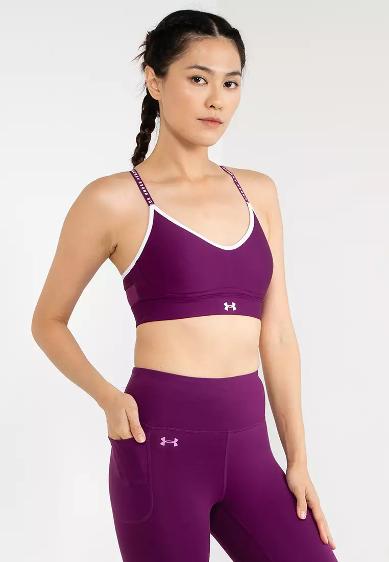 Top Fitness Under Armour Infinity Covered Low - Feminino em