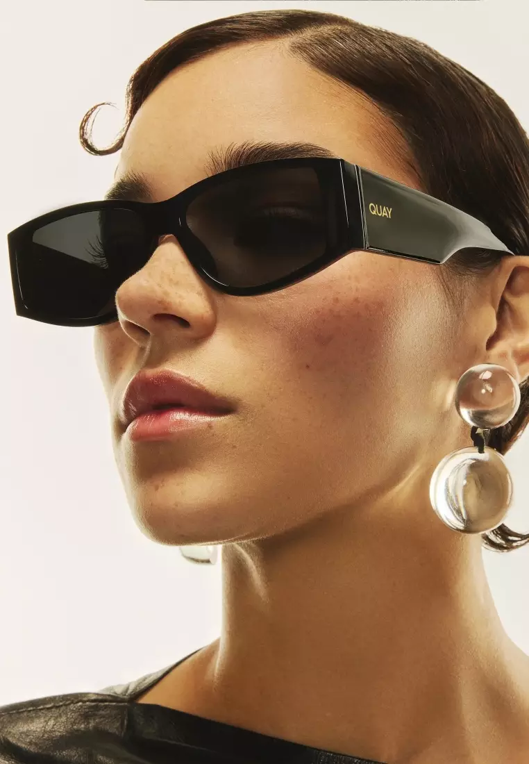 Not My Fault Sunglasses - Black/Smoke