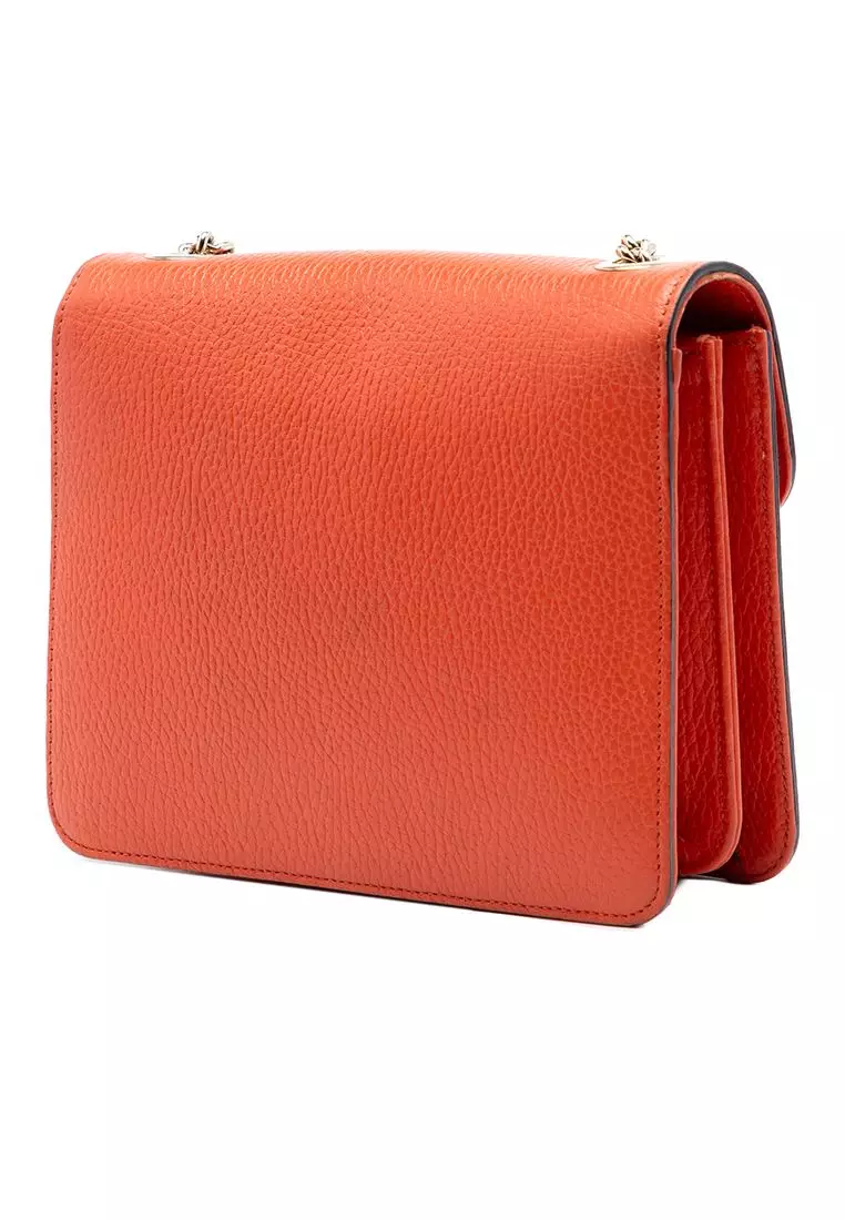 Pre-Loved Gucci Small Dollar Calfskin Interlocking G Crossbody