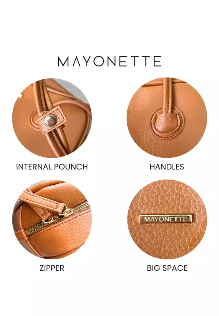 MAYONETTE Margie Shoulder Bag - Tas Shoulder Wanita - Tas Fashion Wanita Terbaru Korean Style