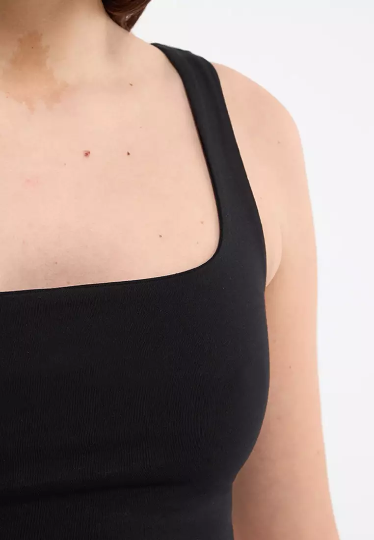 Square Neckline Top For Women