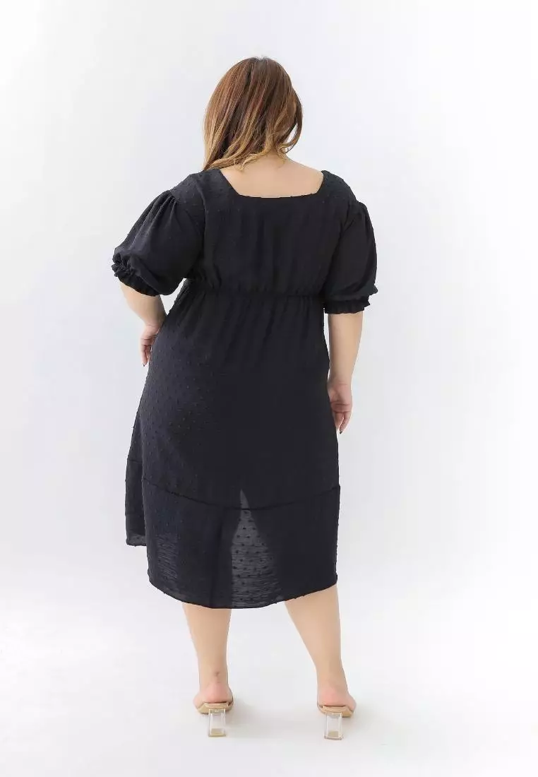 Plus Size Dress Clarissa Black