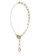 ILLE LAN gold ille lan Gentler Pearl Chain Necklace Necklace Yellow Gold BD83FAC9378D85GS_1