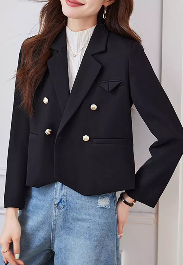 Fashionable Slim Cut Suit Jacket YGH-EL8677