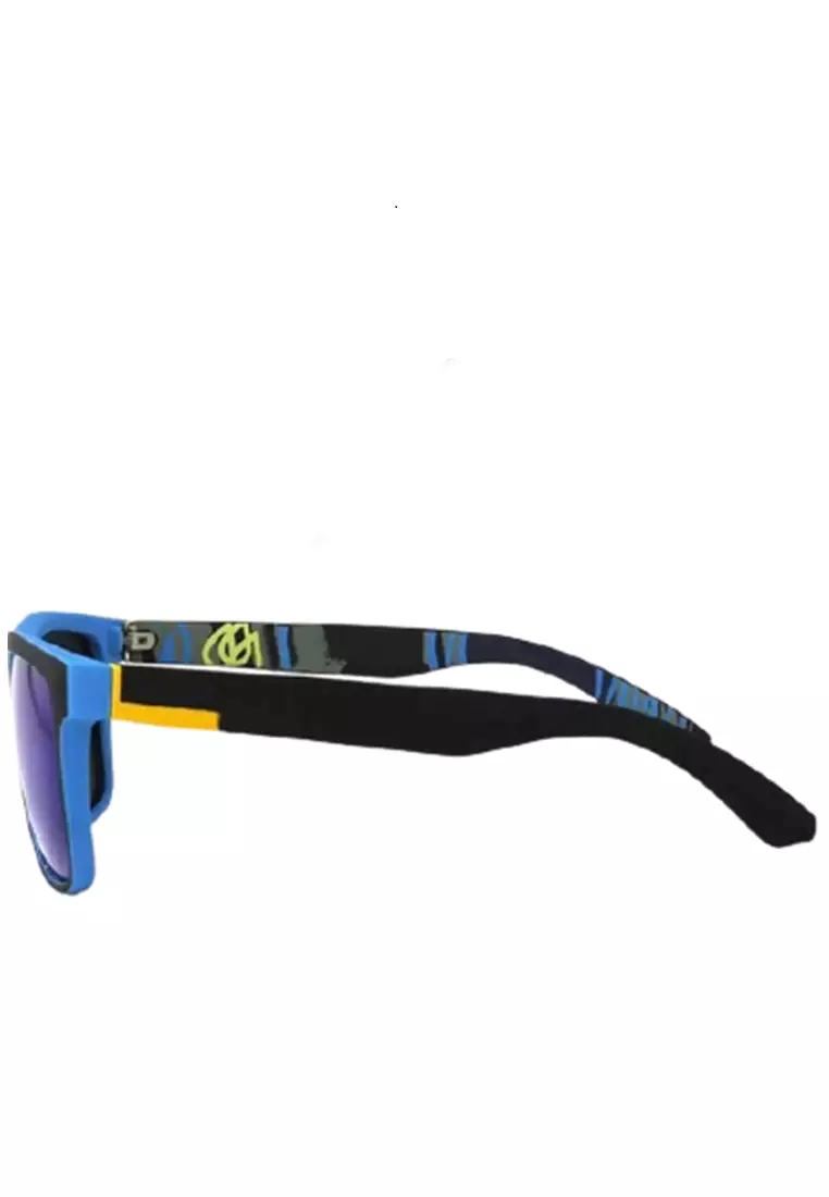 Ells Kacamata Pria Sunglasses Polarized Anti UV Design Material Polycarbonate ORIGINAL - Blue