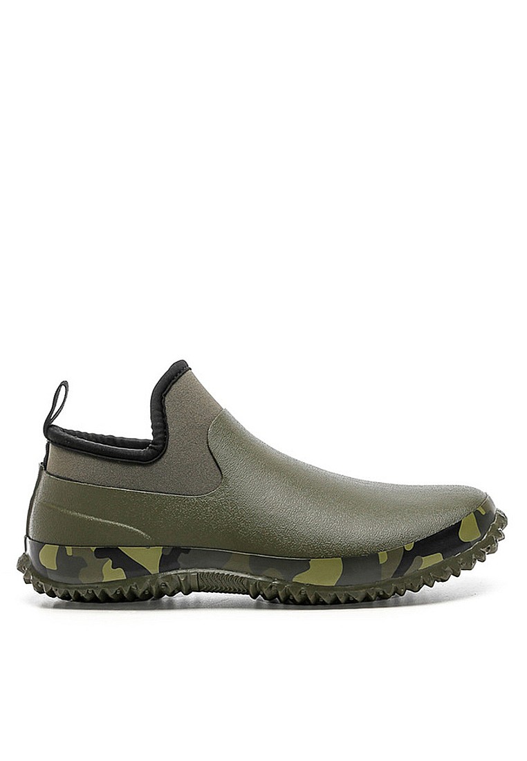 VANSA Unisex Edgy Camouflage Rain Shoes VSU-R412