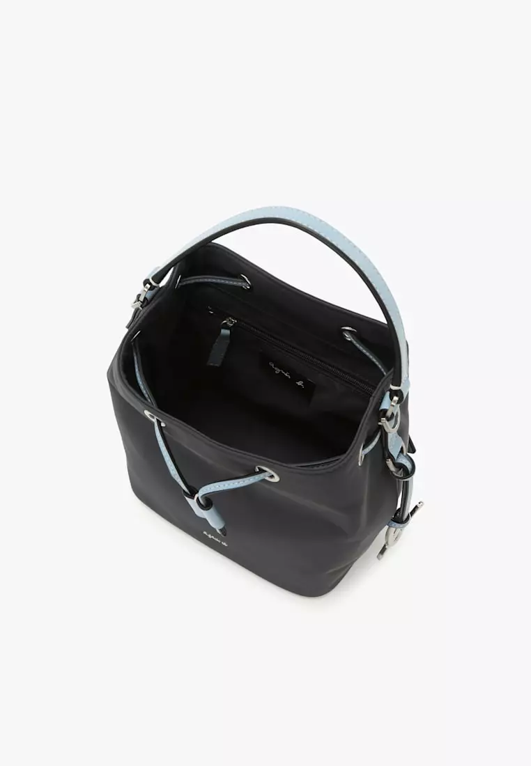 Drawstring Top-Handle Bag
