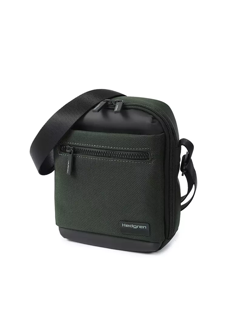 Hedgren App | Men's Vertical Crossover 7IN + RFID - Deep Depths