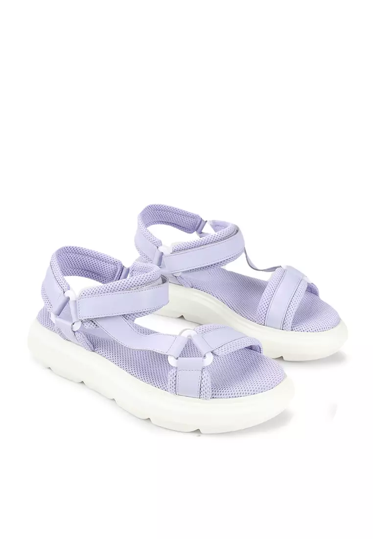 Purple platform sale sandals