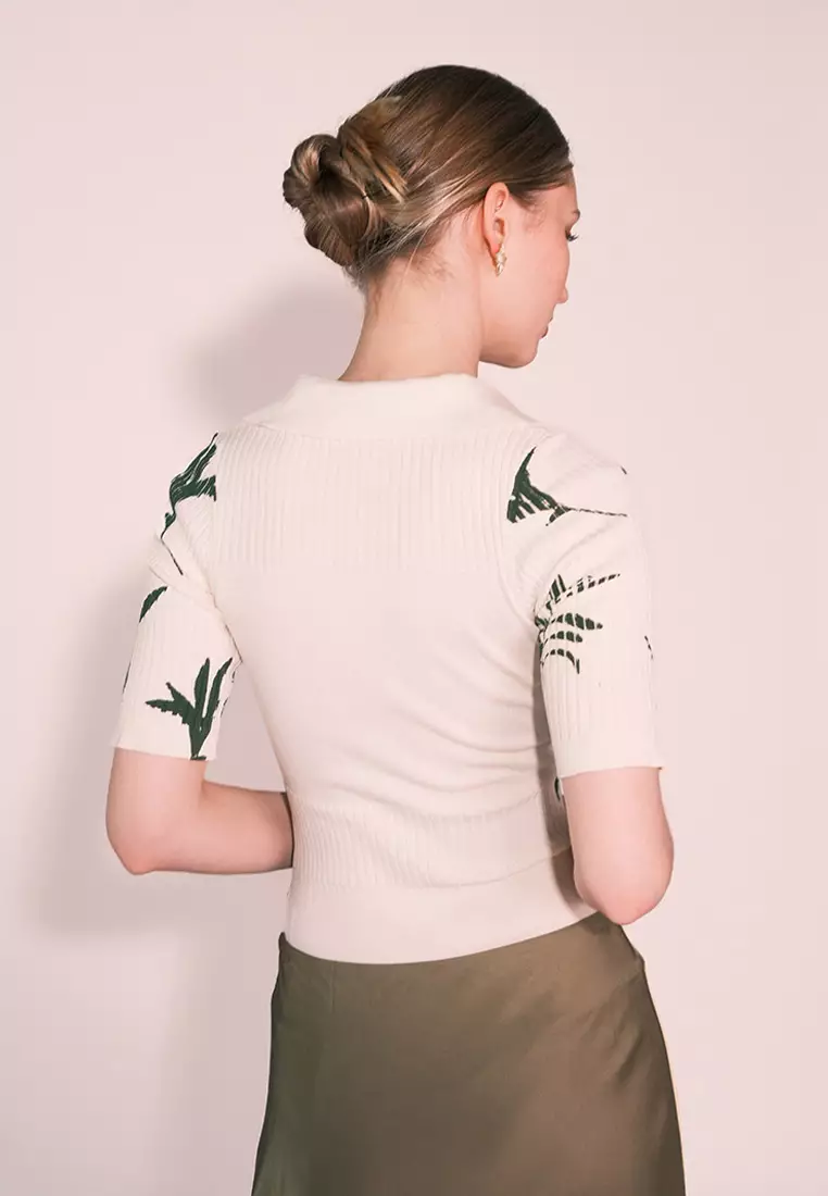 Catch Short Sleeve Bodysuit Printed