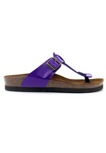 SoleSimple purple Copenhagen - Glossy Purple Sandals & Flip Flops C52D2SH380185DGS_1