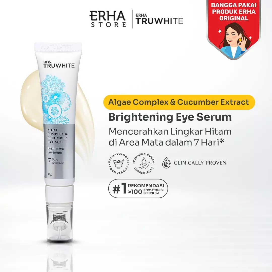 ERHA Truwhite Algae Complex & Cucumber Extract Brightening Eye Serum