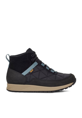 Teva black EMBER COMMUTE WP sneakers- BLACK/GREY 56138SHB054E5BGS_1