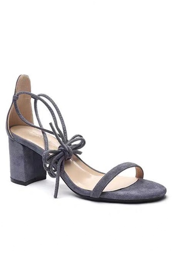 Twenty Eight Shoes blue Strap Lace Up Heel Sandal 5691-11 0E111SH60034F9GS_1