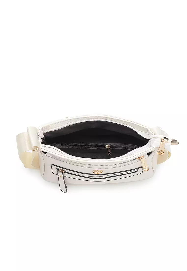 Women's Sling Bag / Crossbody Bag (Tas Selempang Wanita) - Putih