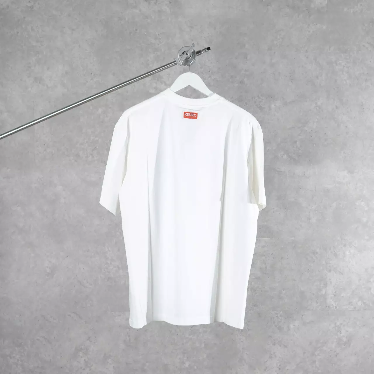 Kaos KENZO TIGER TEXT GREEN OUTLINE YELLOW WHITE TSHIRT 100% ORIGINAL