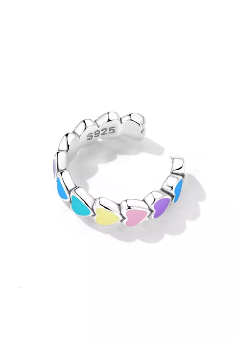 Rainbow ear cuff outlet
