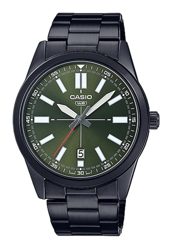 CASIO black Casio Analog Dress Watch (MTP-VD02B-3E) 0A34DAC2506808GS_1